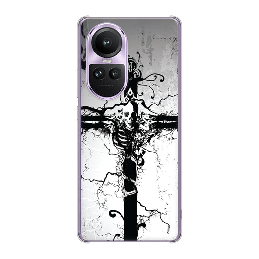 OPPO Reno10 Pro 5G A302OP SoftBank 高画質仕上げ 背面印刷 ハードケース 【432 張付の骸】