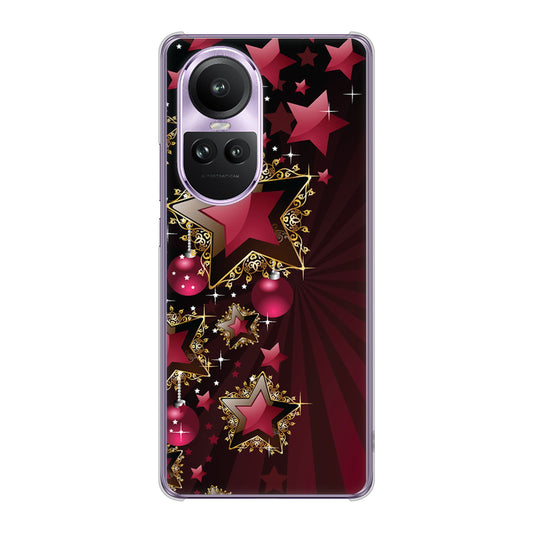 OPPO Reno10 Pro 5G A302OP SoftBank 高画質仕上げ 背面印刷 ハードケース 【434 星の壁】