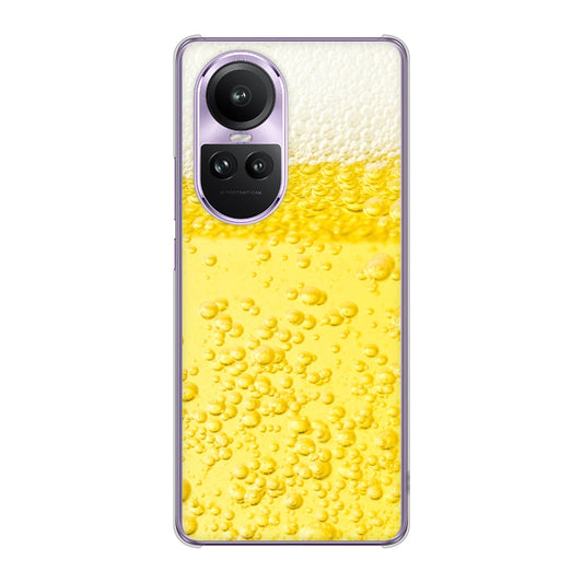 OPPO Reno10 Pro 5G A302OP SoftBank 高画質仕上げ 背面印刷 ハードケース生ビール