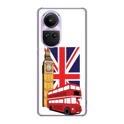 OPPO Reno10 Pro 5G A302OP SoftBank 高画質仕上げ 背面印刷 ハードケースイギリスの風景