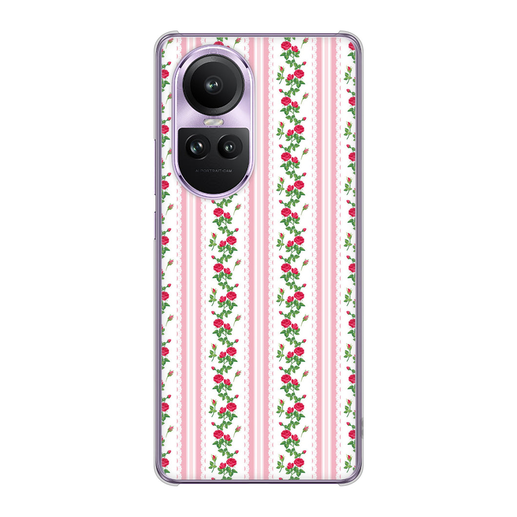 OPPO Reno10 Pro 5G A302OP SoftBank 高画質仕上げ 背面印刷 ハードケースイングリッシュガーデン