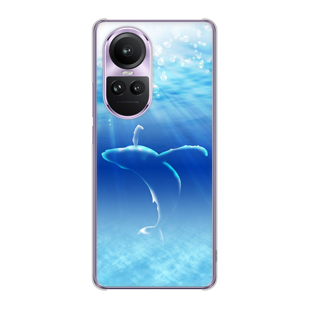 OPPO Reno10 Pro 5G A302OP SoftBank 高画質仕上げ 背面印刷 ハードケース海の守り神