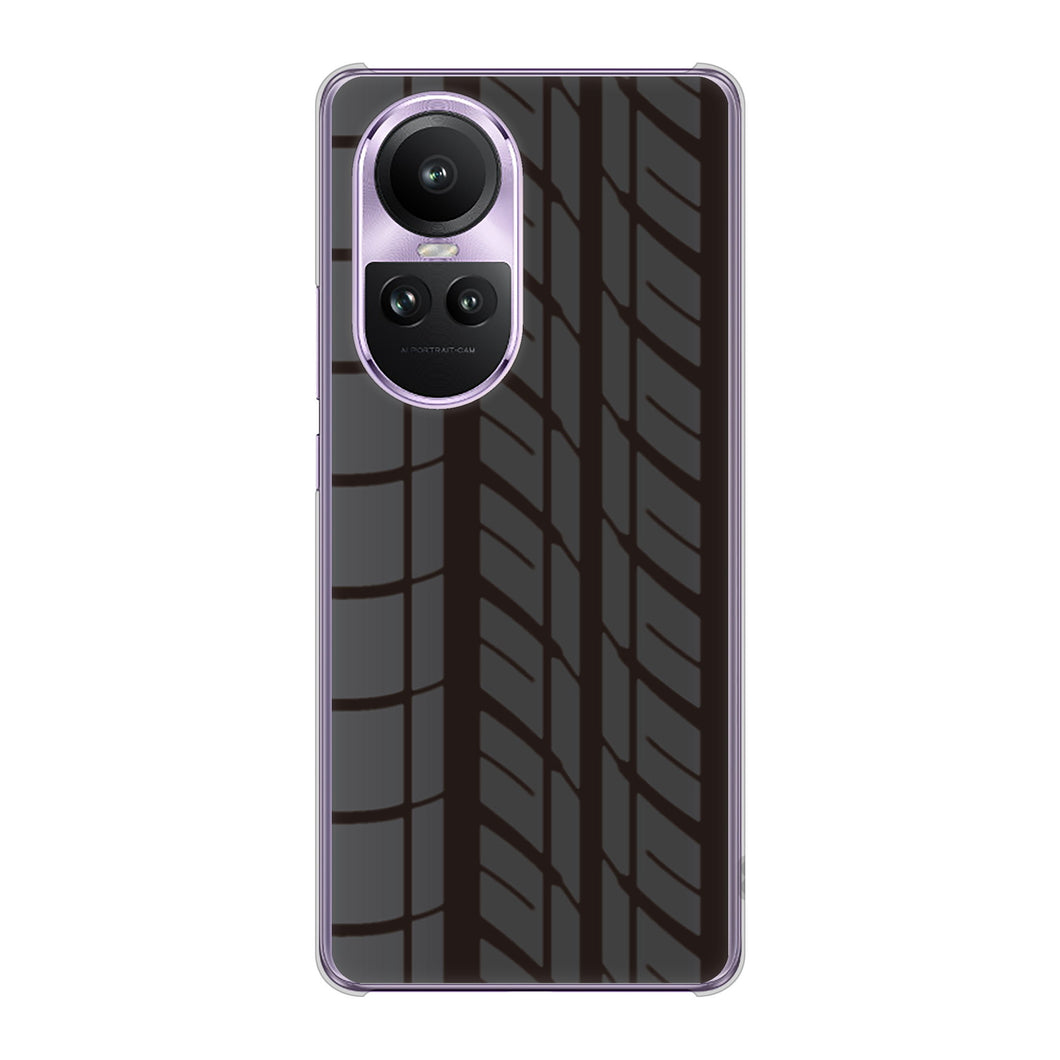 OPPO Reno10 Pro 5G A302OP SoftBank 高画質仕上げ 背面印刷 ハードケース 【IB931 タイヤ】