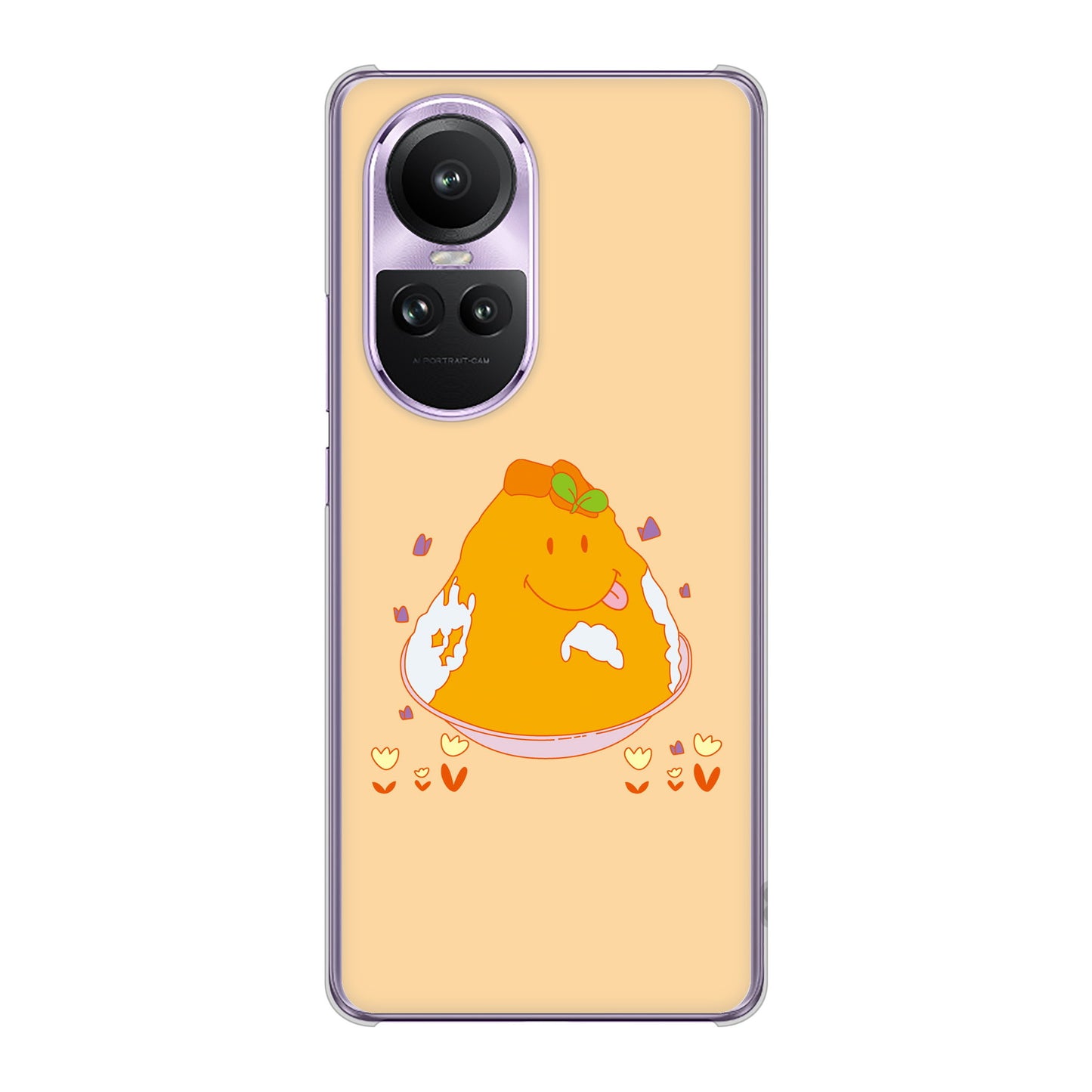 OPPO Reno10 Pro 5G A302OP SoftBank 高画質仕上げ 背面印刷 ハードケーススイーツイラスト