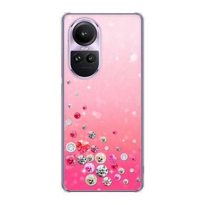 OPPO Reno10 Pro 5G A302OP SoftBank 高画質仕上げ 背面印刷 ハードケーススワロデコ風プリント