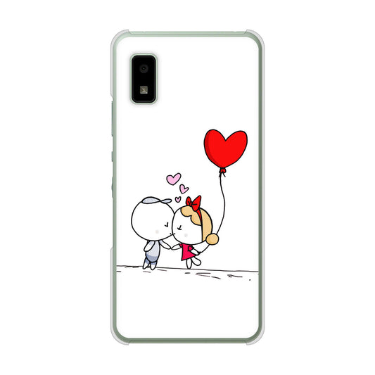 AQUOS wish3 A302SH Y!mobile 高画質仕上げ 背面印刷 ハードケースカップル