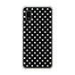 AQUOS wish3 A302SH Y!mobile 高画質仕上げ 背面印刷 ハードケースシンプル柄（水玉）