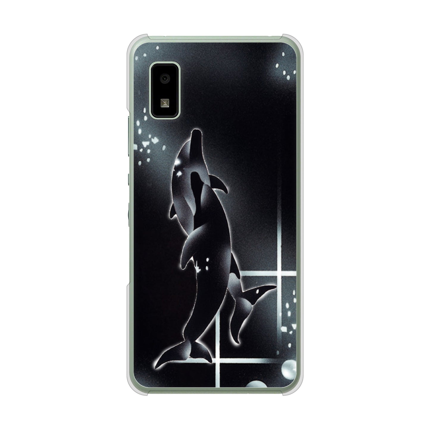 AQUOS wish3 A302SH Y!mobile 高画質仕上げ 背面印刷 ハードケース海の守り神