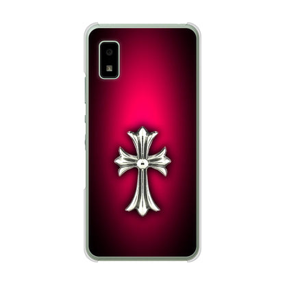 AQUOS wish3 A302SH Y!mobile 高画質仕上げ 背面印刷 ハードケースクロス