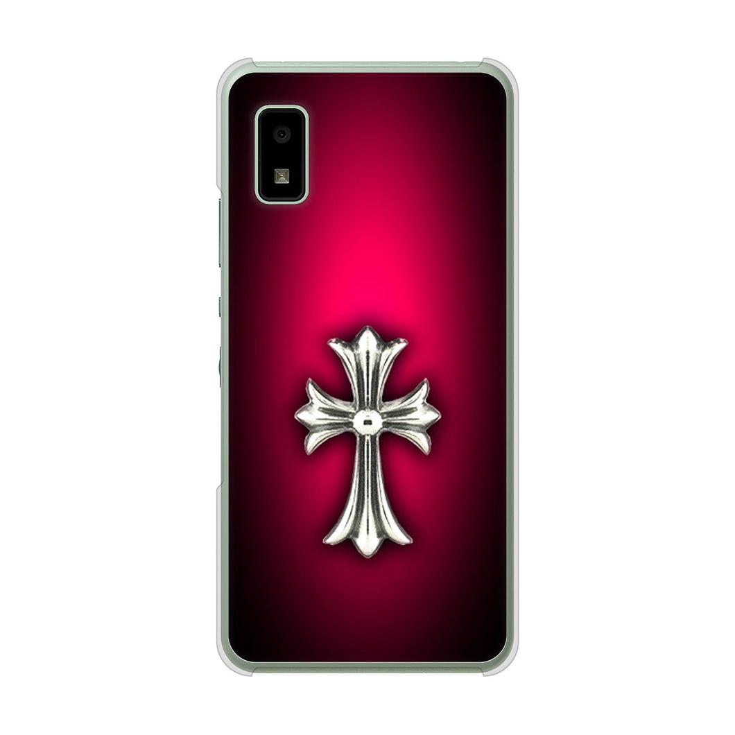 AQUOS wish3 A302SH Y!mobile 高画質仕上げ 背面印刷 ハードケースクロス