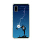 AQUOS wish3 A302SH Y!mobile 高画質仕上げ 背面印刷 ハードケース 【417 ゴルファーの苦難】