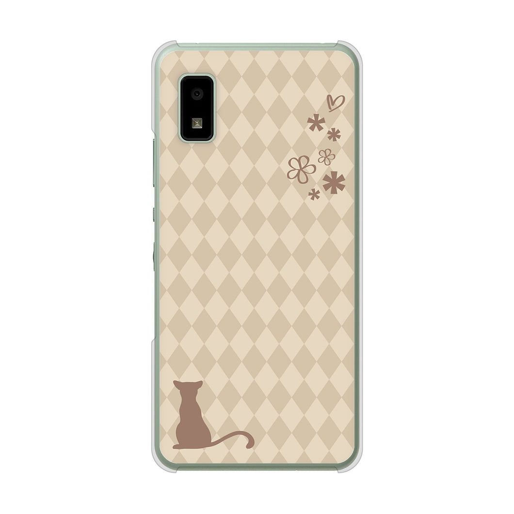 AQUOS wish3 A302SH Y!mobile 高画質仕上げ 背面印刷 ハードケース 【516 ワラビー】