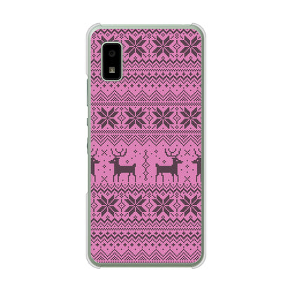 AQUOS wish3 A302SH Y!mobile 高画質仕上げ 背面印刷 ハードケースクリスマス