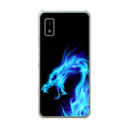 AQUOS wish3 A302SH Y!mobile 高画質仕上げ 背面印刷 ハードケースドラゴン