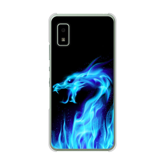 AQUOS wish3 A302SH Y!mobile 高画質仕上げ 背面印刷 ハードケースドラゴン