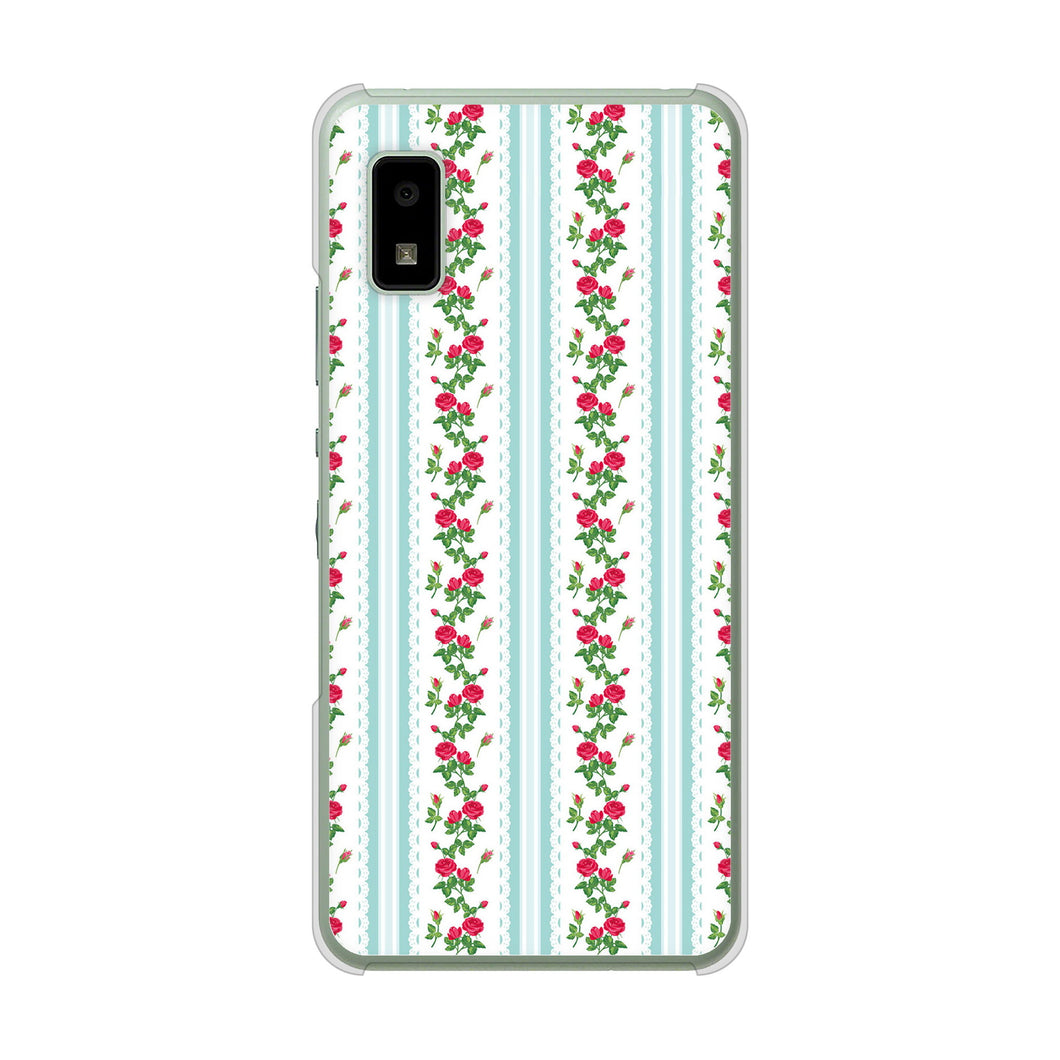 AQUOS wish3 A302SH Y!mobile 高画質仕上げ 背面印刷 ハードケースイングリッシュガーデン