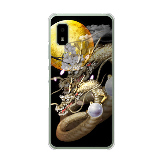 AQUOS wish3 A302SH Y!mobile 高画質仕上げ 背面印刷 ハードケース龍