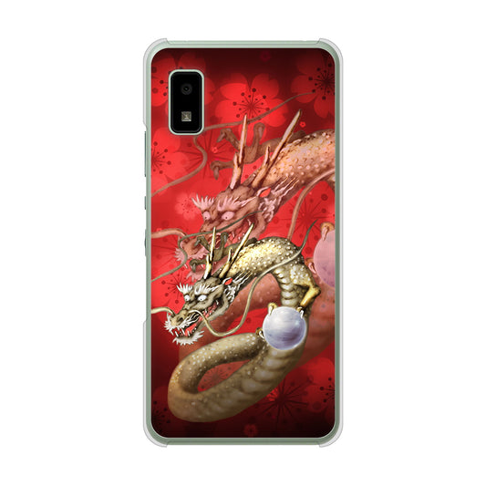 AQUOS wish3 A302SH Y!mobile 高画質仕上げ 背面印刷 ハードケース龍