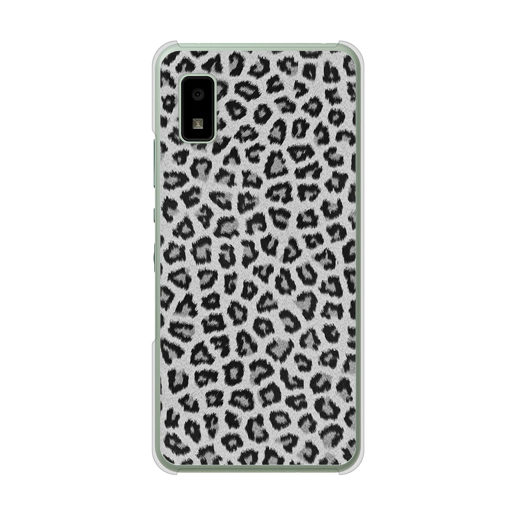 AQUOS wish3 A302SH Y!mobile 高画質仕上げ 背面印刷 ハードケースヒョウ柄ベーシックS