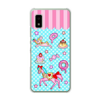 AQUOS wish3 A302SH Y!mobile 高画質仕上げ 背面印刷 ハードケースむかいあぐる メリーゴーランド