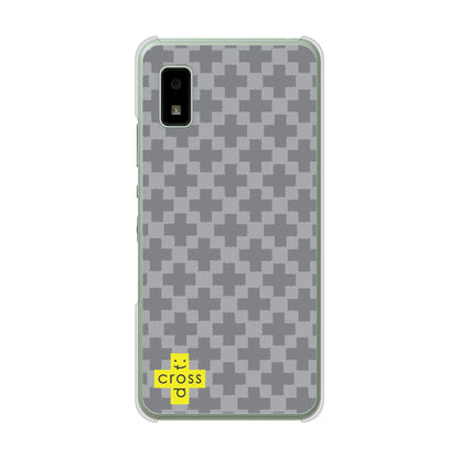 AQUOS wish3 A302SH Y!mobile 高画質仕上げ 背面印刷 ハードケースクロスドット