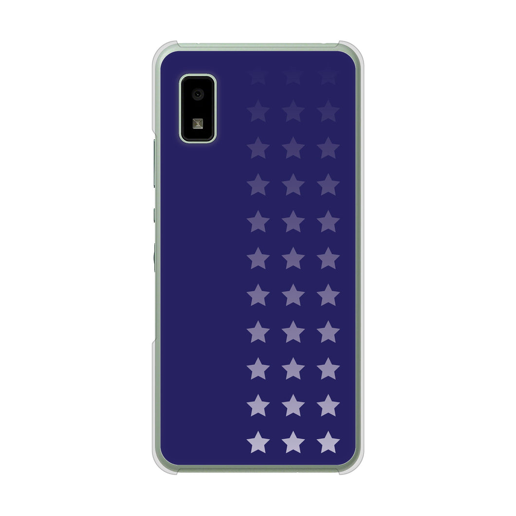 AQUOS wish3 A302SH Y!mobile 高画質仕上げ 背面印刷 ハードケース 【IB911 スターライン】