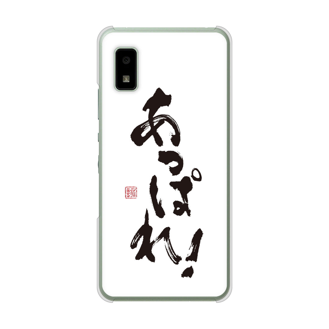 AQUOS wish3 A302SH Y!mobile 高画質仕上げ 背面印刷 ハードケース大野詠舟 ジョーク
