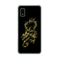 AQUOS wish3 A302SH Y!mobile 高画質仕上げ 背面印刷 ハードケース 【VA831 闇と龍】