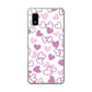 AQUOS wish3 A302SH Y!mobile 高画質仕上げ 背面印刷 ハードケースハートがいっぱい
