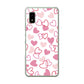 AQUOS wish3 A302SH Y!mobile 高画質仕上げ 背面印刷 ハードケースハートがいっぱい