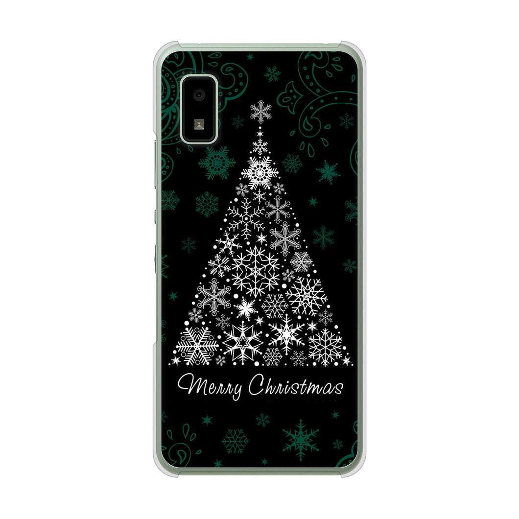 AQUOS wish3 A302SH Y!mobile 高画質仕上げ 背面印刷 ハードケースクリスマス