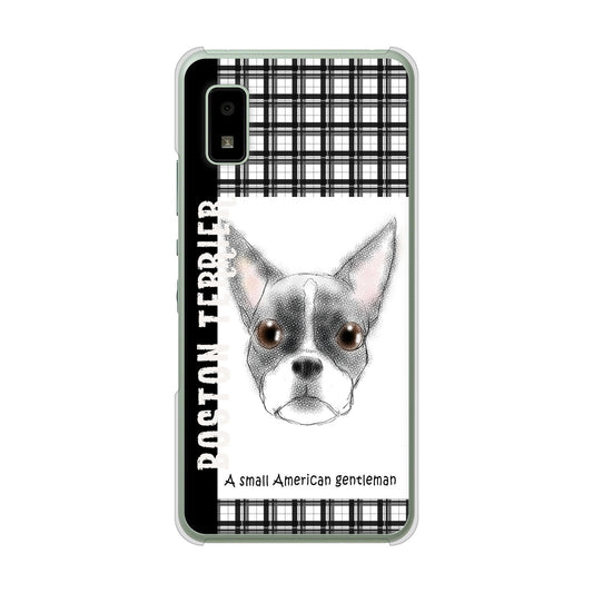 AQUOS wish3 A302SH Y!mobile 高画質仕上げ 背面印刷 ハードケースボストンテリア