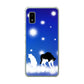 AQUOS wish3 A302SH Y!mobile 高画質仕上げ 背面印刷 ハードケース 【YJ335 雪の結晶 はちわれ】