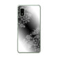 AQUOS wish3 A302SH Y!mobile 高画質仕上げ 背面印刷 ハードケース 【YJ340 モノトーン 雪の結晶 】