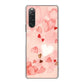 Xperia 10 V A302SO SoftBank 高画質仕上げ 背面印刷 ハードケース 【1125 ハートの和紙】