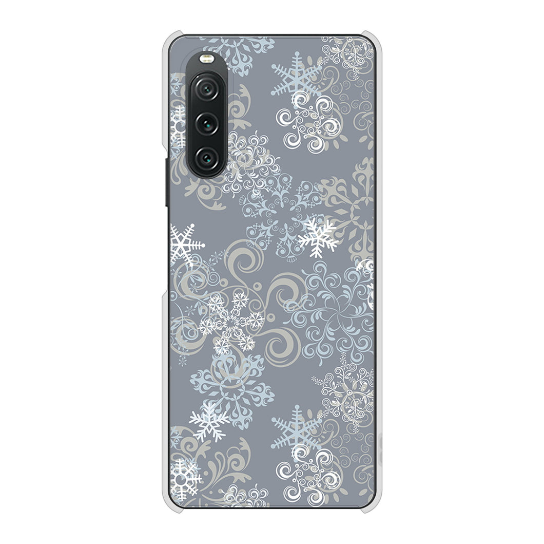 Xperia 10 V A302SO SoftBank 高画質仕上げ 背面印刷 ハードケースクリスマス