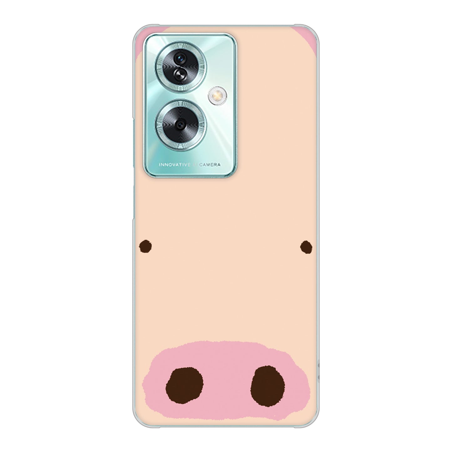 OPPO A79 5G A303OP Y!mobile 高画質仕上げ 背面印刷 ハードケースドアップアニマル
