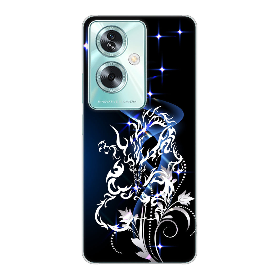 OPPO A79 5G A303OP Y!mobile 高画質仕上げ 背面印刷 ハードケースドラゴン