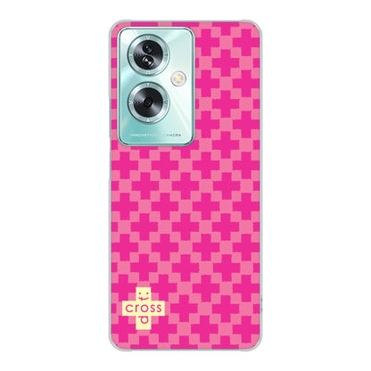 OPPO A79 5G A303OP Y!mobile 高画質仕上げ 背面印刷 ハードケースクロスドット