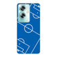 OPPO A79 5G A303OP Y!mobile 高画質仕上げ 背面印刷 ハードケース 【IB922 SOCCER_ピッチ】