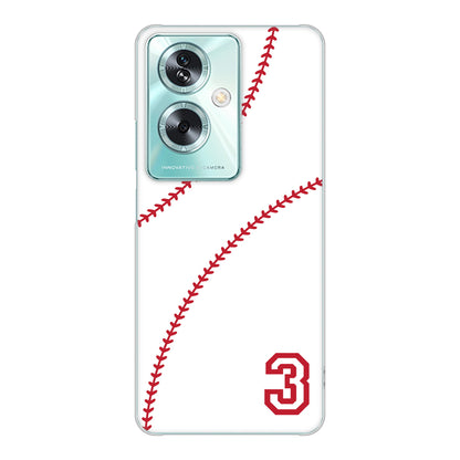 OPPO A79 5G A303OP Y!mobile 高画質仕上げ 背面印刷 ハードケースbaseball