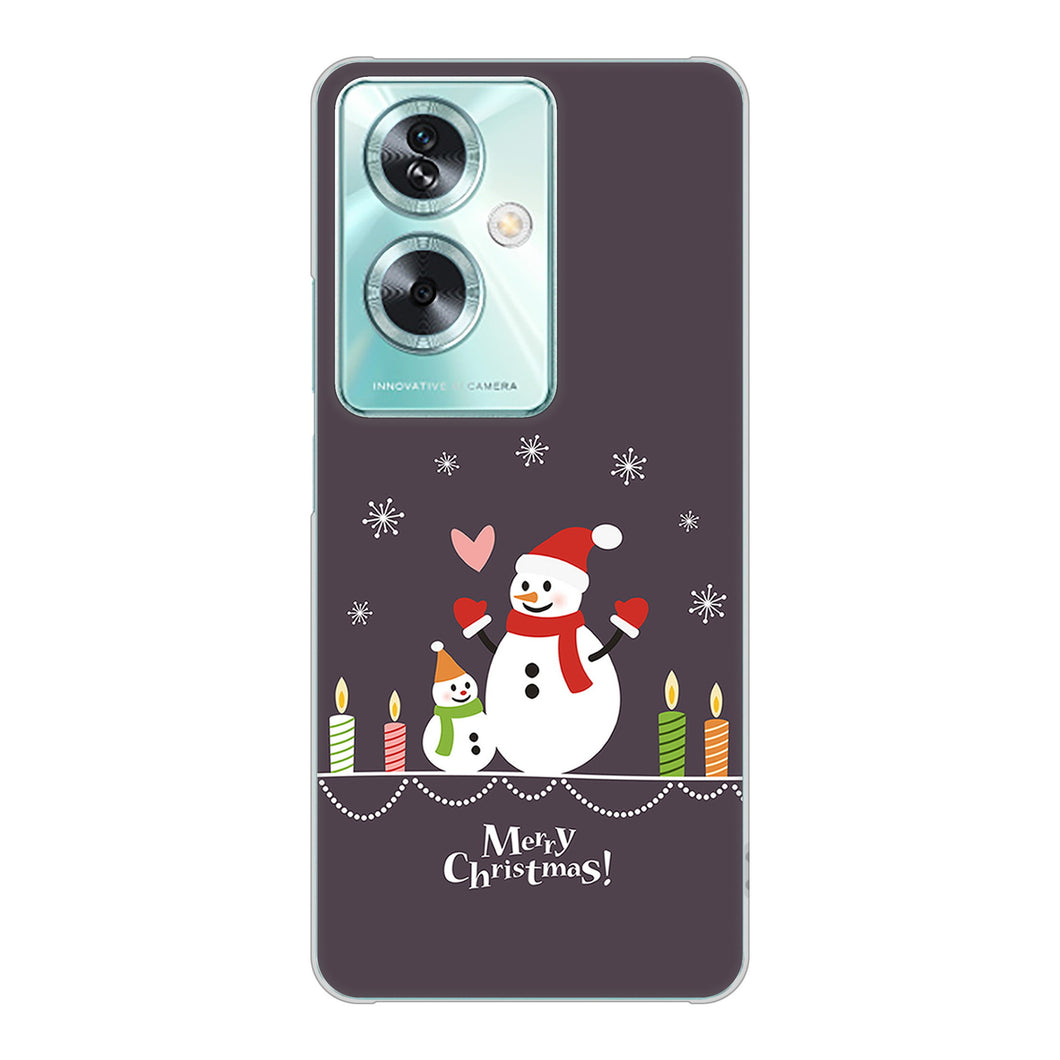 OPPO A79 5G A303OP Y!mobile 高画質仕上げ 背面印刷 ハードケースクリスマス