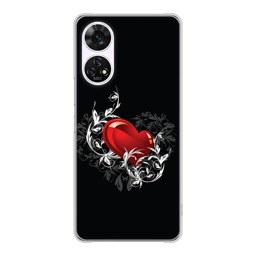 あんしんファミリースマホ A303ZT SoftBank 高画質仕上げ 背面印刷 ハードケースきらめきハート