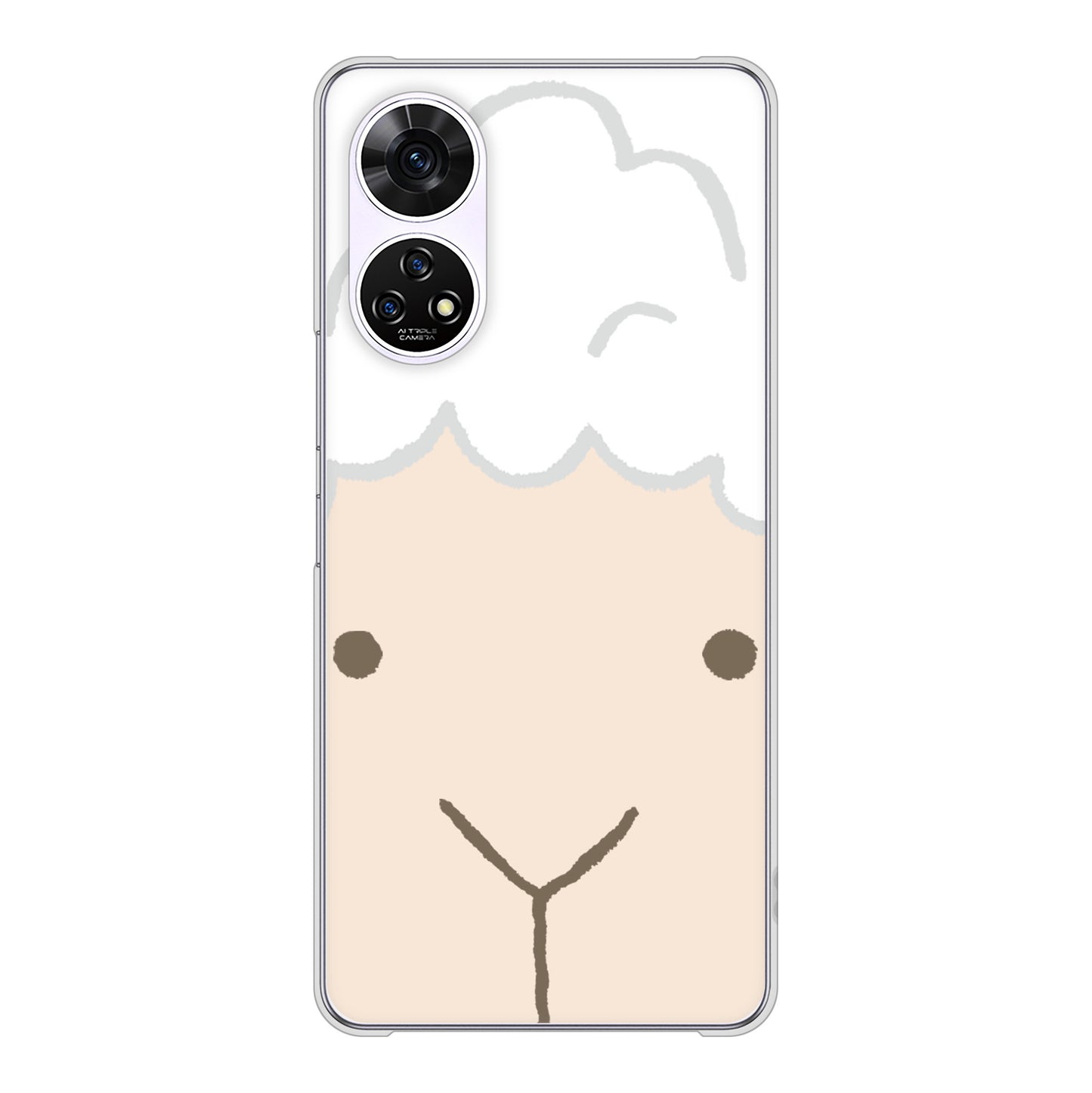 あんしんファミリースマホ A303ZT SoftBank 高画質仕上げ 背面印刷 ハードケースドアップアニマル