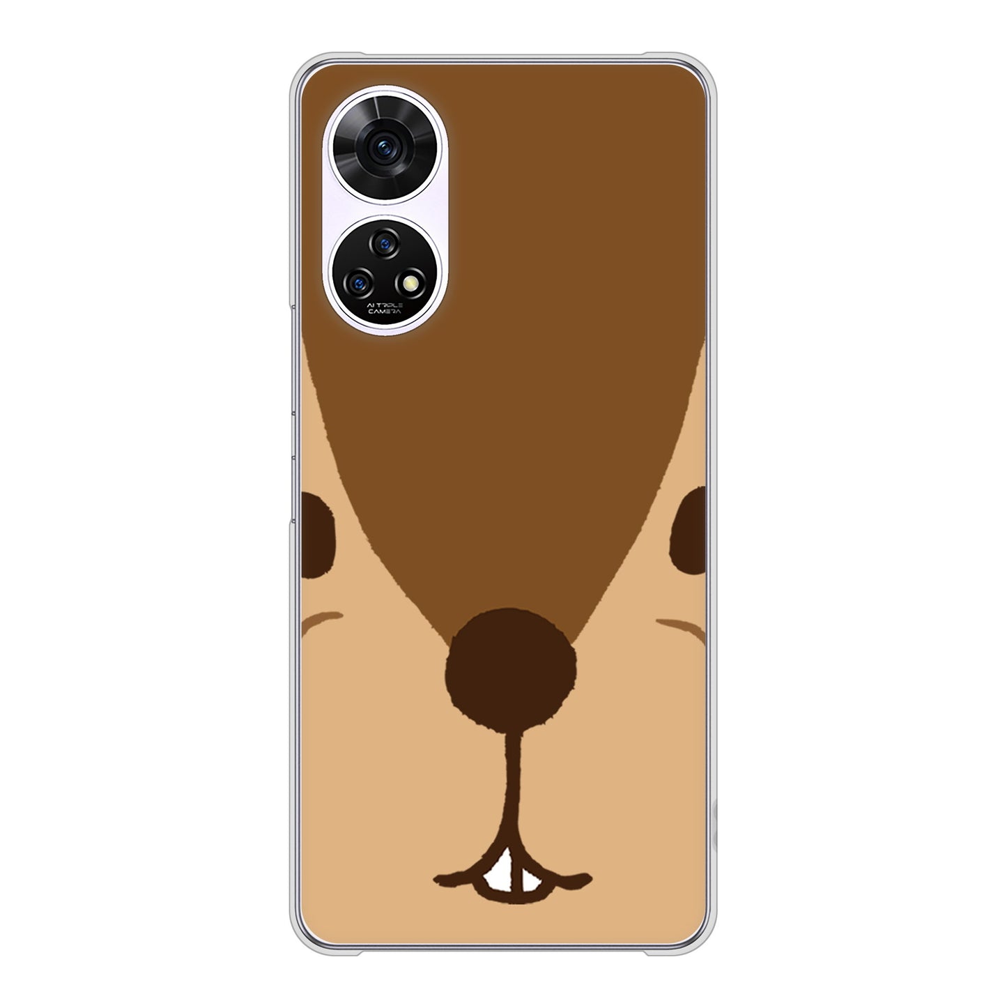 あんしんファミリースマホ A303ZT SoftBank 高画質仕上げ 背面印刷 ハードケースドアップアニマル