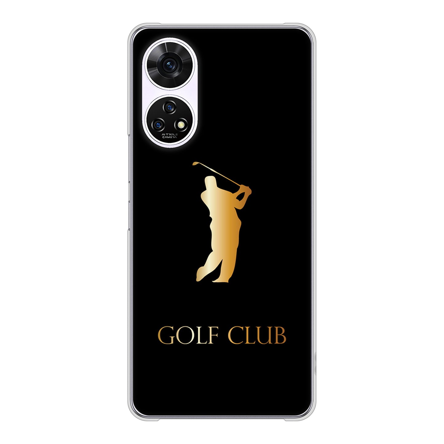 あんしんファミリースマホ A303ZT SoftBank 高画質仕上げ 背面印刷 ハードケース 【610 GOLFCLUB】