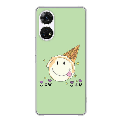 あんしんファミリースマホ A303ZT SoftBank 高画質仕上げ 背面印刷 ハードケーススイーツイラスト