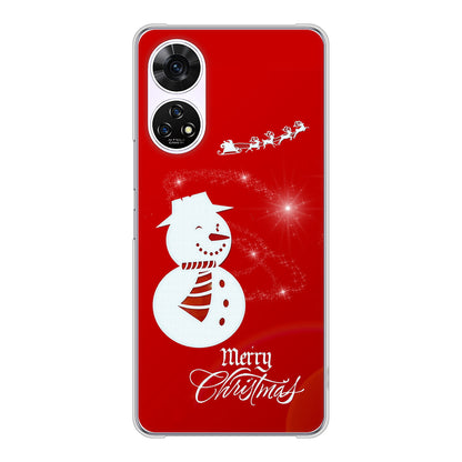 あんしんファミリースマホ A303ZT SoftBank 高画質仕上げ 背面印刷 ハードケースクリスマス