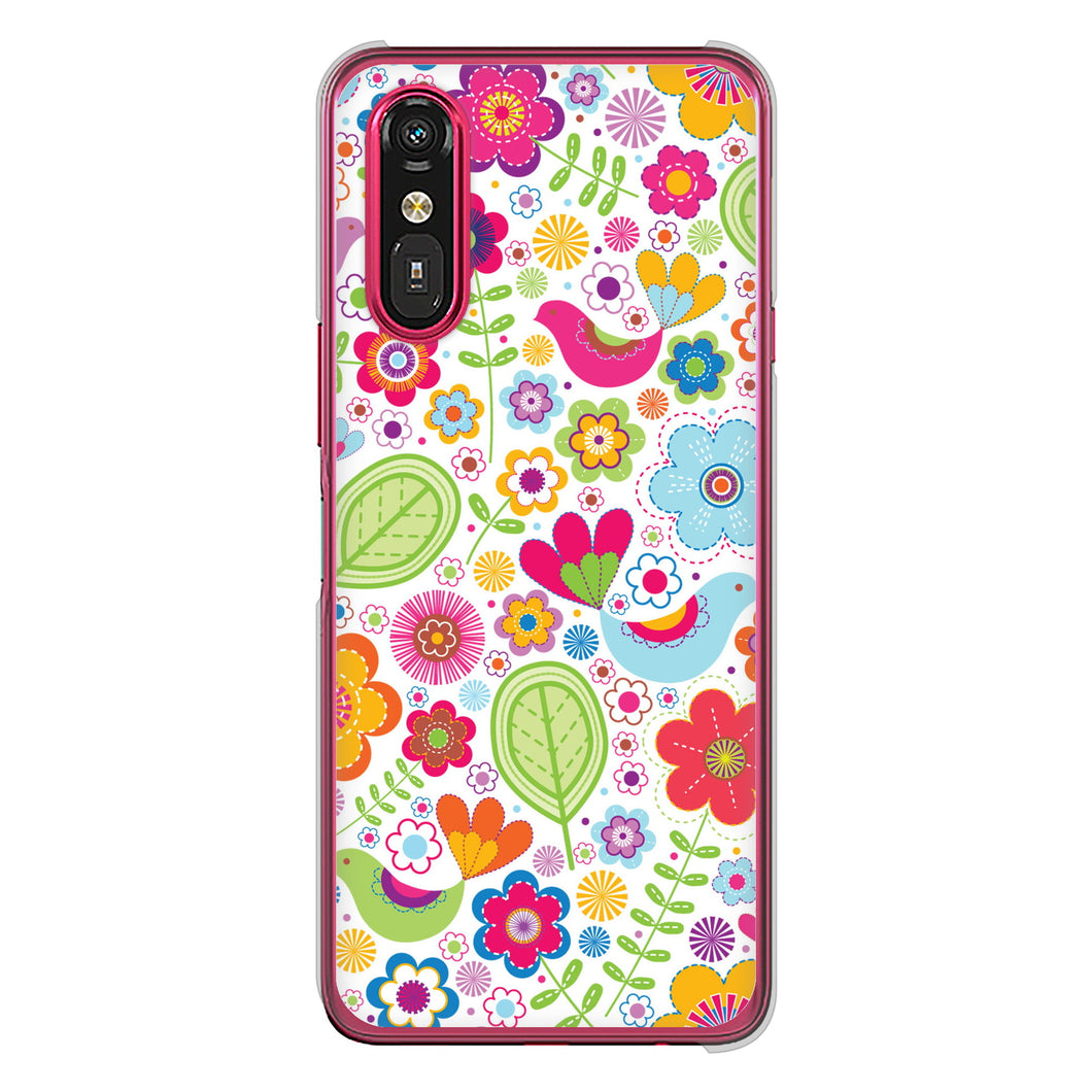 らくらくスマートフォン a A401FC  Y!mobile 高画質仕上げ 背面印刷 ハードケースマルチスタイル