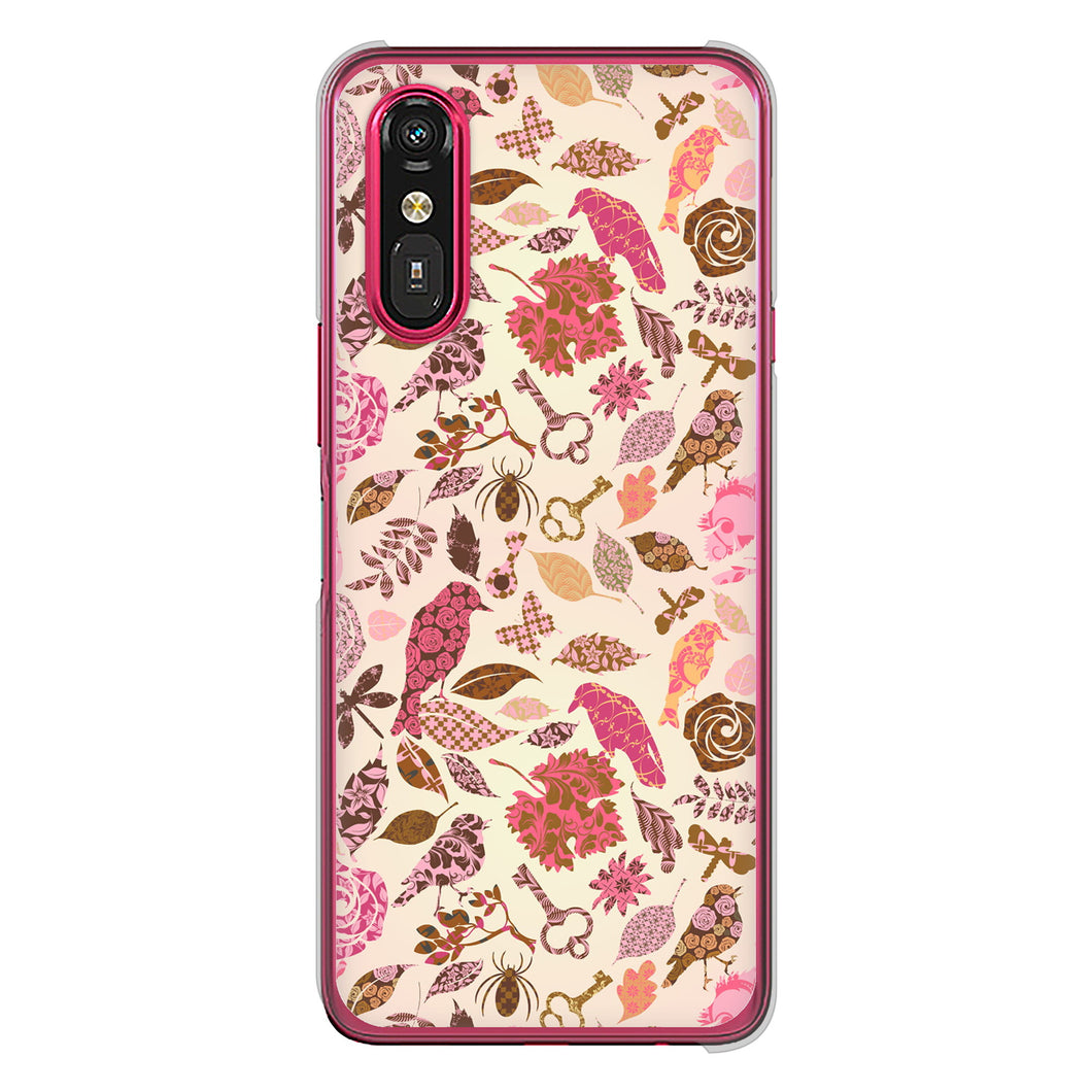 らくらくスマートフォン a A401FC  Y!mobile 高画質仕上げ 背面印刷 ハードケースマルチスタイル